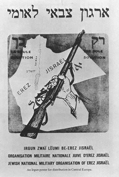 Irgun poster