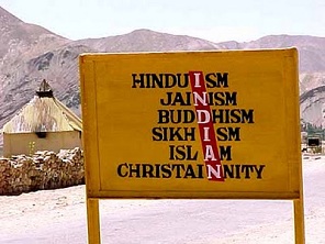 india calling-religious unity