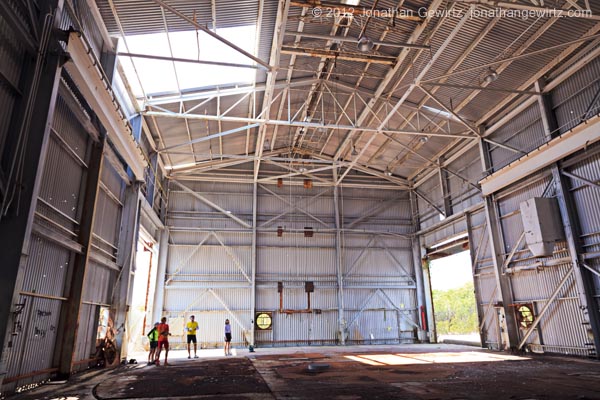 Aerojet Rocket Test Shed Interior