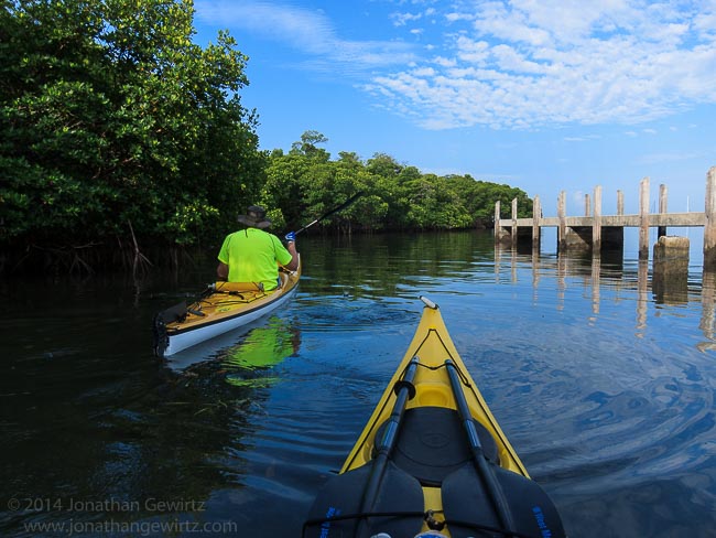 Circumnavigating Key Biscayne by Kayak