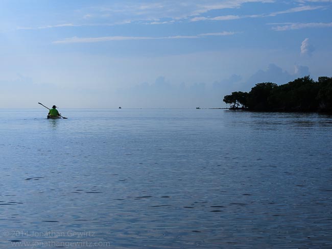 Circumnavigating Key Biscayne by Kayak