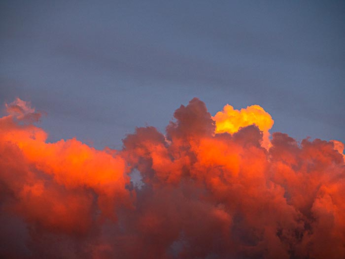 sunset clouds