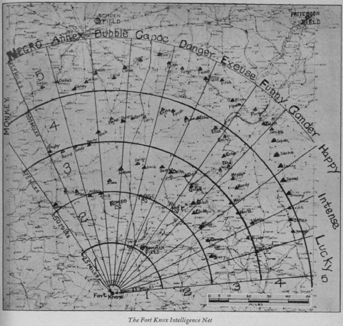 Chennault's 1933 Ft. Knox Air Defense Observer Network