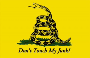 Gadsden Flag, Don't Touch My Junk Version