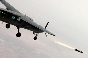 Iraqi AC-208B Fires Hellfire