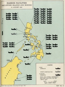 Philippine Harbor Facilities V-J Day 1945